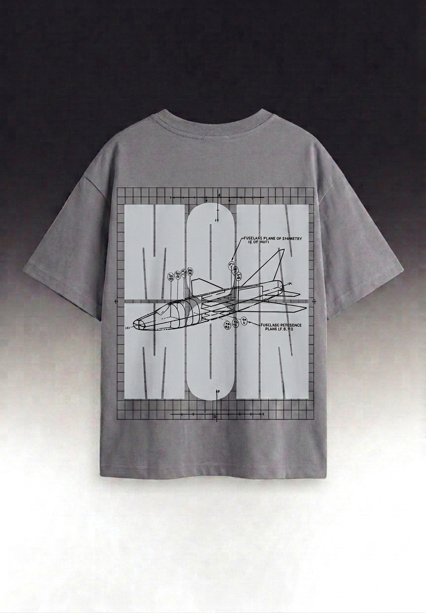 GREY TEE —