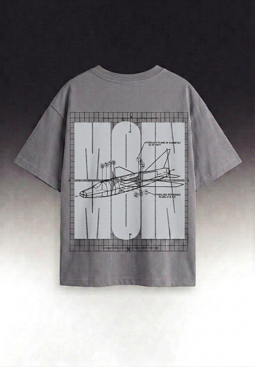GREY TEE —